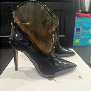 Jessica Simpson Black Heeled Boots New